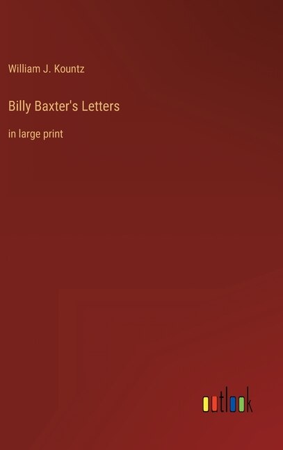 Front cover_Billy Baxter's Letters