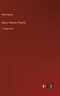Couverture_Many Voices; Poems