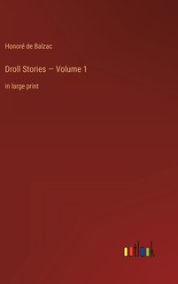 Front cover_Droll Stories - Volume 1
