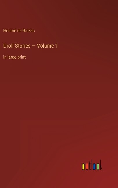 Front cover_Droll Stories - Volume 1