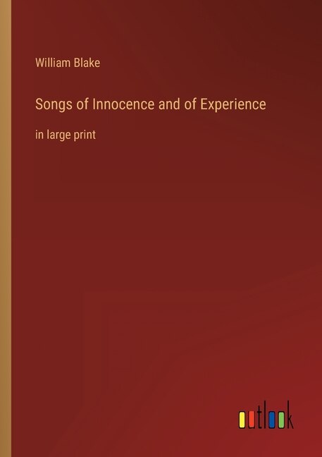 Front cover_Songs of Innocence and of Experience