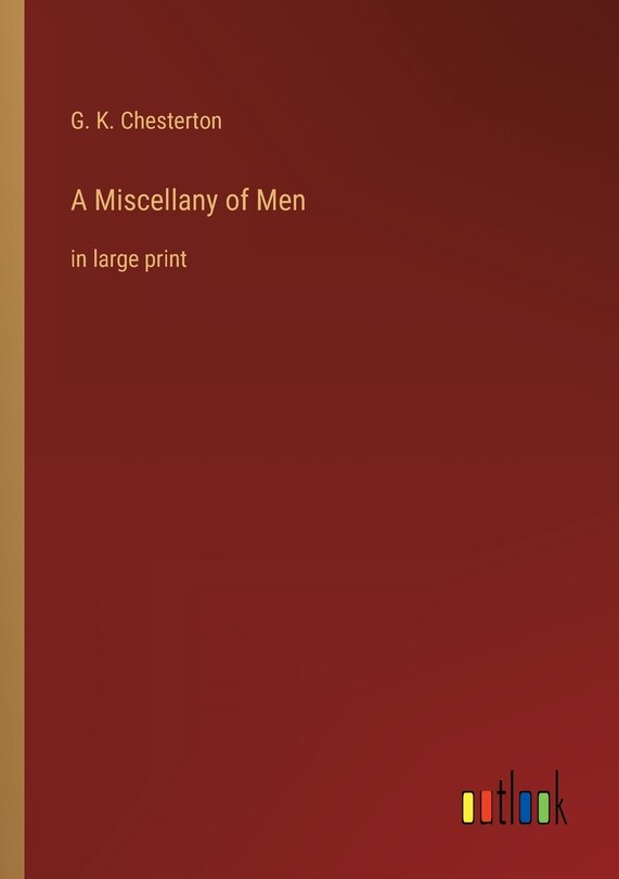 Front cover_A Miscellany of Men