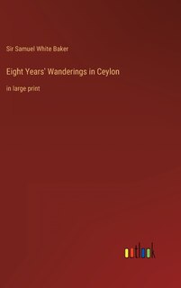 Couverture_Eight Years' Wanderings in Ceylon