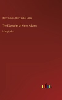 Front cover_The Education of Henry Adams