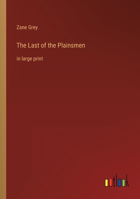 Couverture_The Last of the Plainsmen