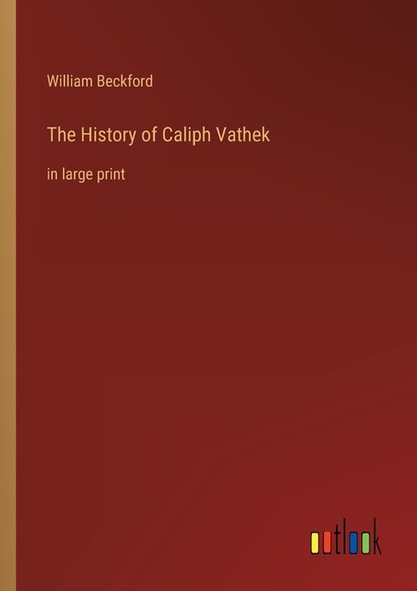 Couverture_The History of Caliph Vathek