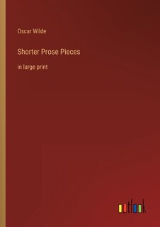 Front cover_Shorter Prose Pieces
