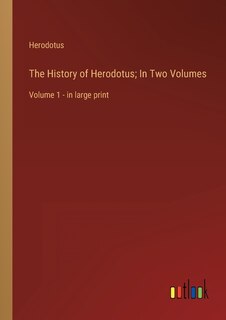 Front cover_The History of Herodotus; In Two Volumes