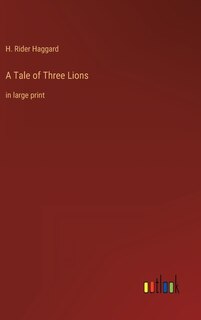 Front cover_A Tale of Three Lions