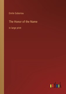 Couverture_The Honor of the Name