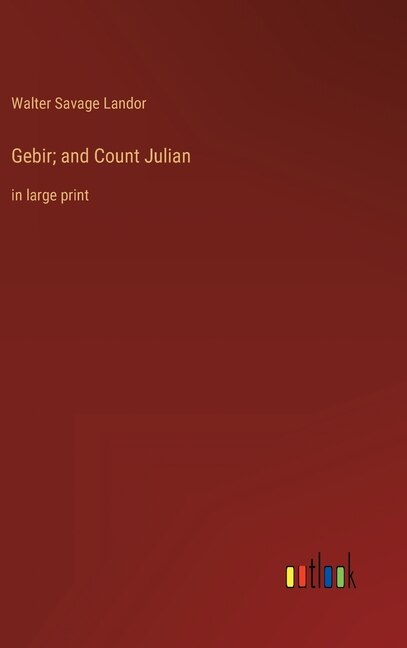 Front cover_Gebir; and Count Julian