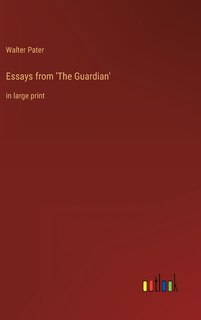 Couverture_Essays from 'The Guardian'