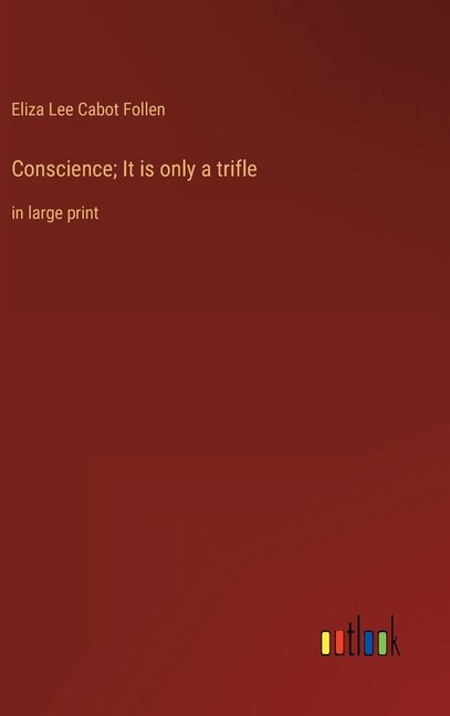 Front cover_Conscience; It is only a trifle