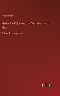 Couverture_Marius the Epicurean; His Sensations and Ideas
