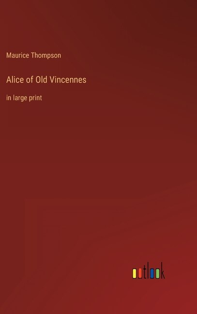 Couverture_Alice of Old Vincennes
