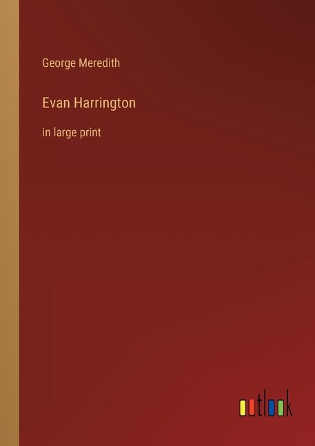Couverture_Evan Harrington