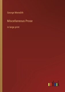 Front cover_Miscellaneous Prose
