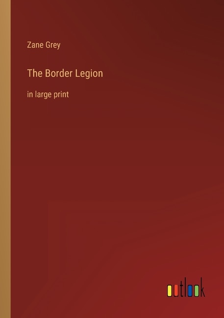 Front cover_The Border Legion