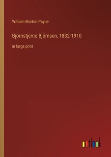 Front cover_Björnstjerne Björnson, 1832-1910