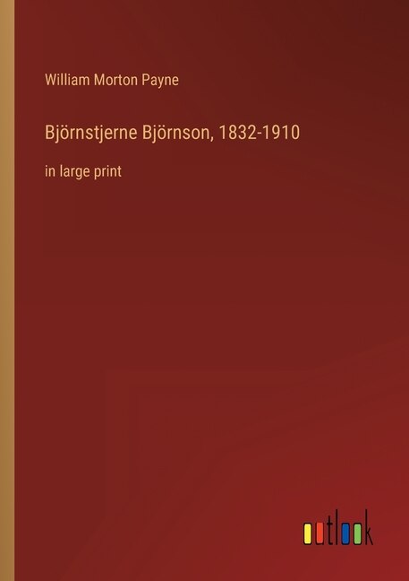 Front cover_Björnstjerne Björnson, 1832-1910