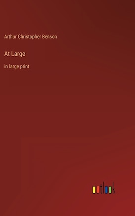 At Large: in large print