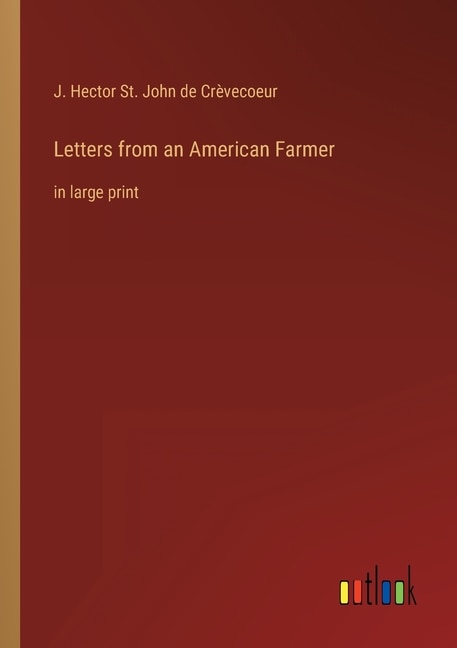 Front cover_Letters from an American Farmer