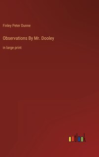Front cover_Observations By Mr. Dooley