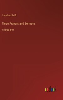Front cover_Three Prayers and Sermons