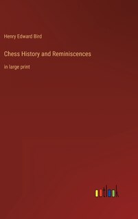 Front cover_Chess History and Reminiscences