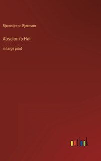 Front cover_Absalom's Hair