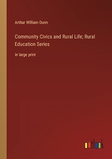 Couverture_Community Civics and Rural Life; Rural Education Series