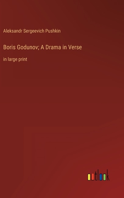 Front cover_Boris Godunov; A Drama in Verse