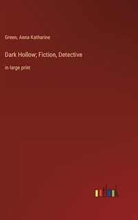 Front cover_Dark Hollow; Fiction, Detective