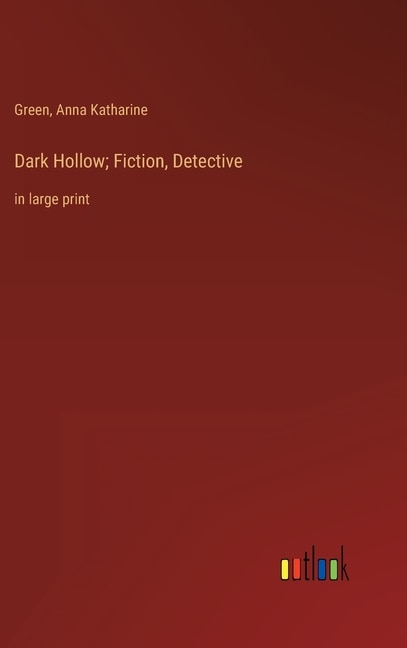 Front cover_Dark Hollow; Fiction, Detective