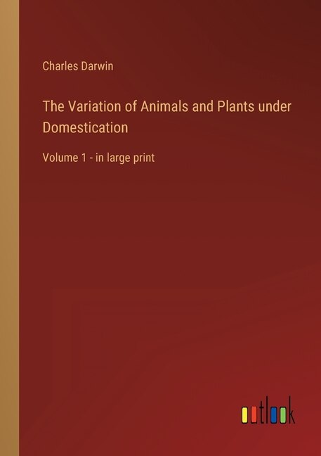 Couverture_The Variation of Animals and Plants under Domestication