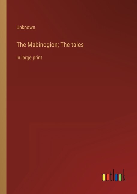 Front cover_The Mabinogion; The tales