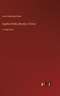 Front cover_Agatha Webb; Mystery, Fiction