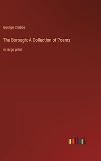 Couverture_The Borough; A Collection of Poems