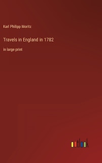 Front cover_Travels in England in 1782