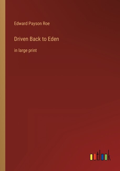 Couverture_Driven Back to Eden