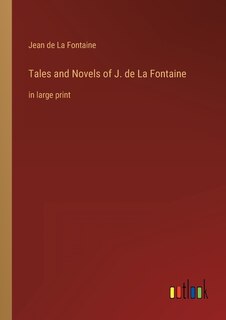 Couverture_Tales and Novels of J. de La Fontaine