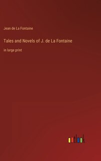Front cover_Tales and Novels of J. de La Fontaine