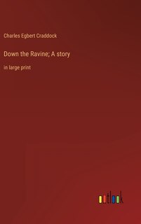 Front cover_Down the Ravine; A story