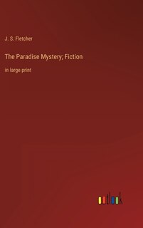 Front cover_The Paradise Mystery; Fiction
