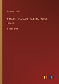 Front cover_A Modest Proposal; and Other Short Pieces