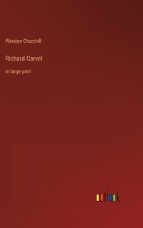 Front cover_Richard Carvel