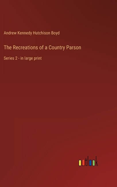 Front cover_The Recreations of a Country Parson