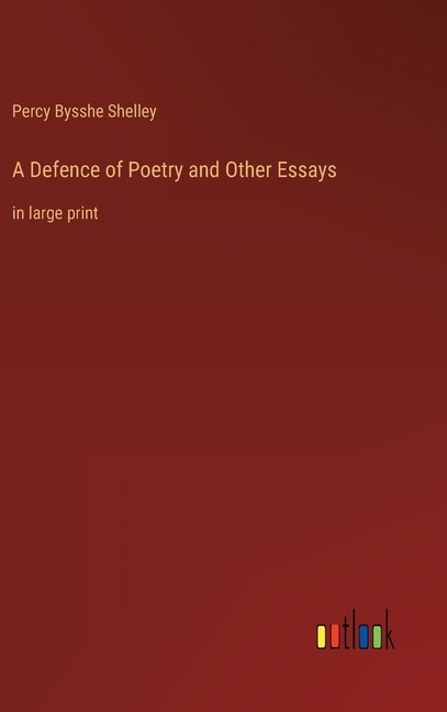 Couverture_A Defence of Poetry and Other Essays