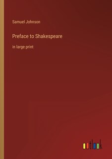 Front cover_Preface to Shakespeare