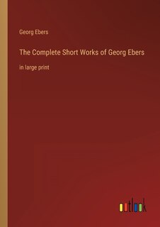 Front cover_The Complete Short Works of Georg Ebers